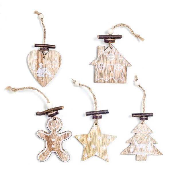 wooden christmas hangings white painted christmas tree closet decoration hemp rope creative small ornaments
wooden christmas hangings white painted christmas tree closet decoration hemp rope creative small ornaments