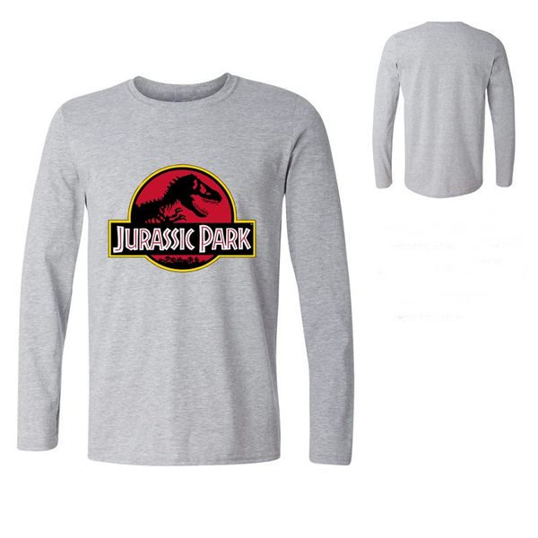 men casual loose mens jurassk park print man t-shirt european american style long sleeve o neck cotton t shirt men's tees & polos, White;black
men casual loose mens jurassk park print man t-shirt european american style long sleeve o neck cotton t shirt men's tees & polos, White;black