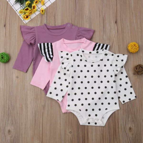 newborn baby girls long sleeve romper long sleeve ruffles jumpsuit outfits clothes 0-24m, Blue
newborn baby girls long sleeve romper long sleeve ruffles jumpsuit outfits clothes 0-24m, Blue