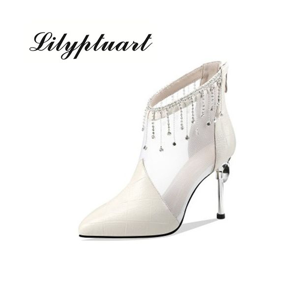 2020 spring new women's shoes pointed high-heeled boots leather platform fashion single boots fine heel tassel mesh, Black
2020 spring new women's shoes pointed high-heeled boots leather platform fashion single boots fine heel tassel mesh, Black