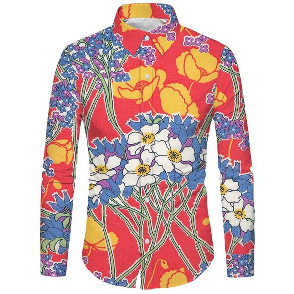 mens clothes shirt autumn fashion shirt streetwear long sleeve floral loose hawaiian beach casual floral for man, White;black
mens clothes shirt autumn fashion shirt streetwear long sleeve floral loose hawaiian beach casual floral for man, White;black