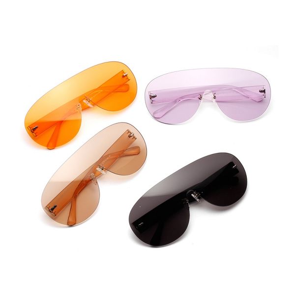 rimless round shape sunglasses mirrored candy color one piece sun glasses pc eyewear men women eyeglasses, White;black
rimless round shape sunglasses mirrored candy color one piece sun glasses pc eyewear men women eyeglasses, White;black