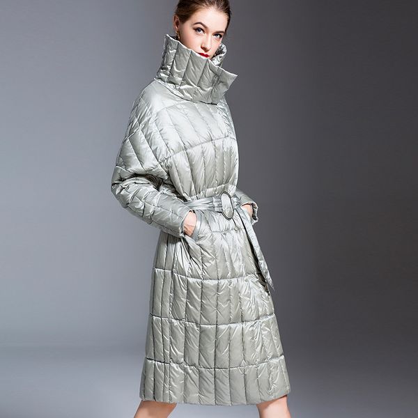 high-end light down coat female 2019 winter adjustable waist 90% white duck down bright women's fashion jacket winter, Black
high-end light down coat female 2019 winter adjustable waist 90% white duck down bright women's fashion jacket winter, Black