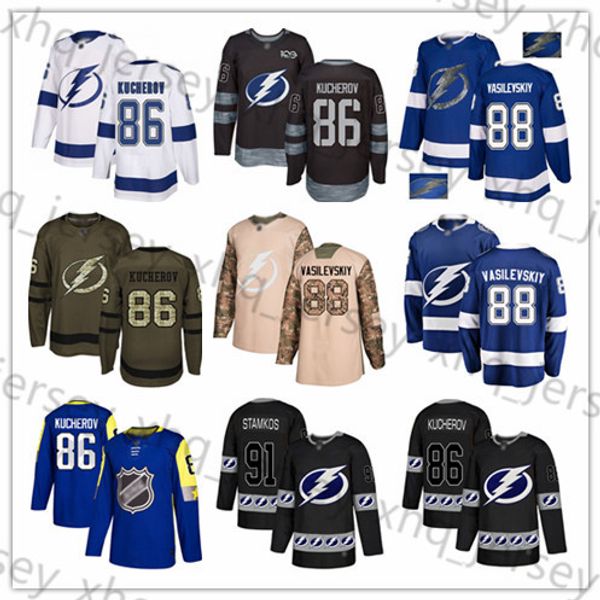 Custom Tampa Bay Lightning Jersey Steven Stamkos 86 Nikita Kucherov 88 Andrei Vasilevskiy 21 Brayden Point 37 Yanni Gourde USA Flag hockey
Custom Tampa Bay Lightning Jersey Steven Stamkos 86 Nikita Kucherov 88 Andrei Vasilevskiy 21 Brayden Point 37 Yanni Gourde USA Flag hockey