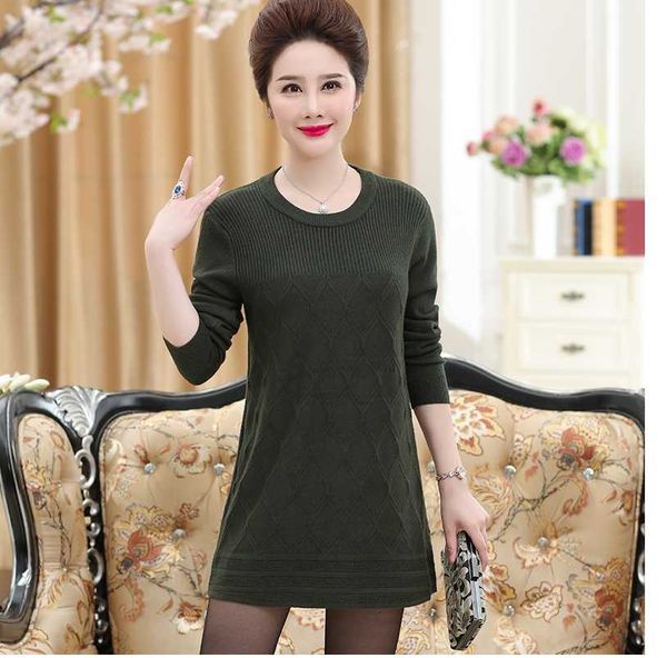 autumn winter middle-aged woman fashion sweater o-neck knitting high-quality pullover cashmere shrug women sweater t645, White;black
autumn winter middle-aged woman fashion sweater o-neck knitting high-quality pullover cashmere shrug women sweater t645, White;black