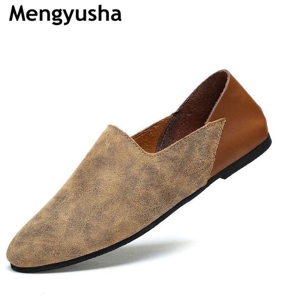 mengyusha men genuine leather shoes slip on gray shoes real leather loafers mens moccasins italian, Black
mengyusha men genuine leather shoes slip on gray shoes real leather loafers mens moccasins italian, Black