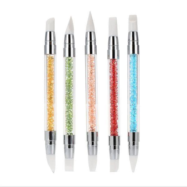5pcs nail carving embossing pen double plastic pen hollow nail art super soft silicone hollow carved, Yellow
5pcs nail carving embossing pen double plastic pen hollow nail art super soft silicone hollow carved, Yellow