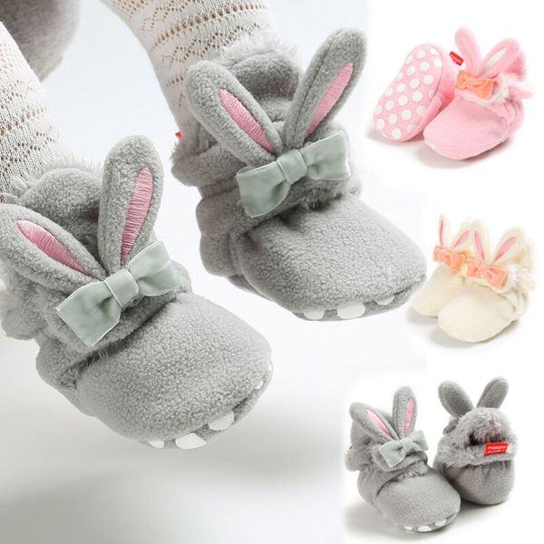 infant baby girls boys soft crib prewalker winter warm snow shoes booties 0-18m warm boots, Black;grey
infant baby girls boys soft crib prewalker winter warm snow shoes booties 0-18m warm boots, Black;grey