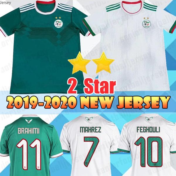 Algeria Soccer Jerseys 2019 African Cup Champions 7 AFCON MAHREZ Jersey 2 Stars FEGHOULI BRAHIMI BELAILI BOUNEDJAH ATAL Football Uniform
Algeria Soccer Jerseys 2019 African Cup Champions 7 AFCON MAHREZ Jersey 2 Stars FEGHOULI BRAHIMI BELAILI BOUNEDJAH ATAL Football Uniform
