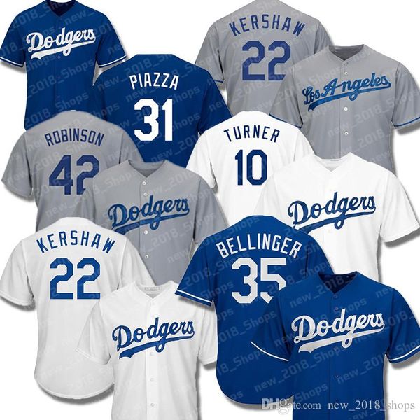 35 cody bellinger dodgers 150th anniversary 22 clayton kershaw 14 enrique hernandez los angeles 10 justin turner 31 mike piazza 5 corey seag, Blue;black 
35 cody bellinger dodgers 150th anniversary 22 clayton kershaw 14 enrique hernandez los angeles 10 justin turner 31 mike piazza 5 corey seag, Blue;black