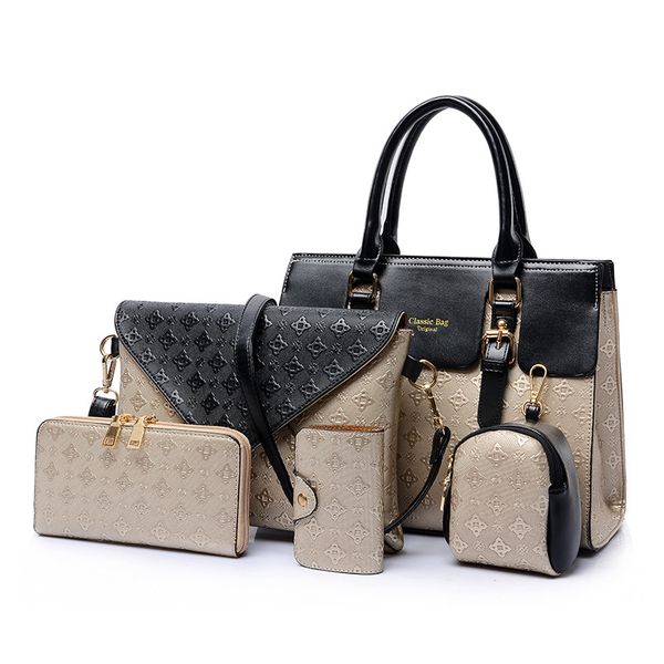 new 2016 fashion women bag set crocodile handbag girls bags for women leather bags bolos feminina composite bag
new 2016 fashion women bag set crocodile handbag girls bags for women leather bags bolos feminina composite bag