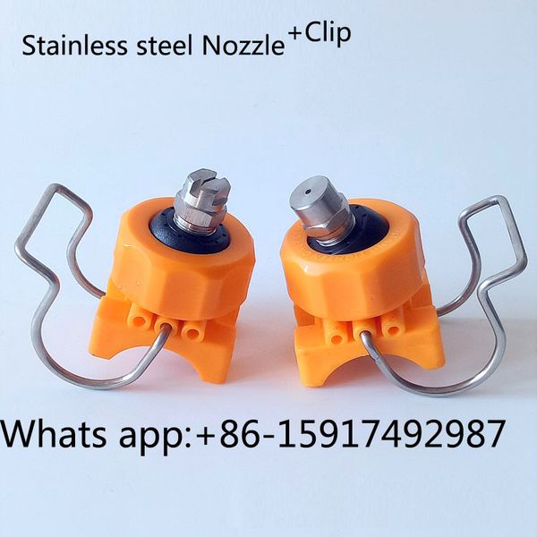 clip plus stainless steel fan nozzle buckle plus stainless steel cone nozzle pre-treatment adjustable universal cleaning
clip plus stainless steel fan nozzle buckle plus stainless steel cone nozzle pre-treatment adjustable universal cleaning