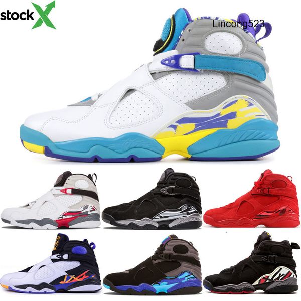2020 aqua white 8 vii 8s men basketball shoes mens three peat aqua chrome playoff countdown pack mens outdoor trainer sports sneakers, Black
2020 aqua white 8 vii 8s men basketball shoes mens three peat aqua chrome playoff countdown pack mens outdoor trainer sports sneakers, Black