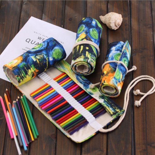new 36/48/72 holds canvas roll pencil case pencil bag brush pen sketch storage pouch
new 36/48/72 holds canvas roll pencil case pencil bag brush pen sketch storage pouch