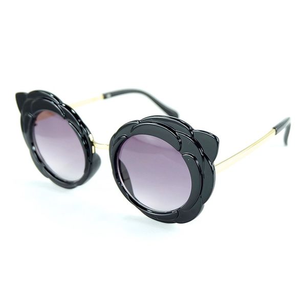 good quality new lovely girls sunglasses rose flower round frame and colorful lenses child sun glasses, White;black
good quality new lovely girls sunglasses rose flower round frame and colorful lenses child sun glasses, White;black