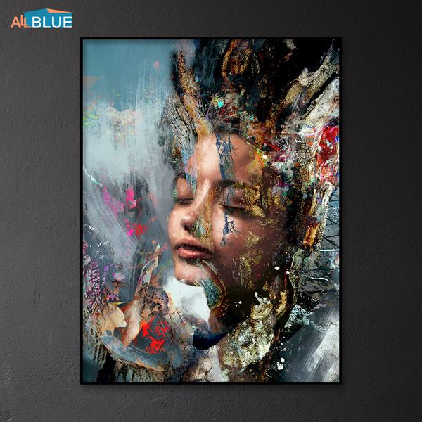modern art wall pictures woman portrait canvas painting poster prints canvas art decorative picture for living room abstrac
modern art wall pictures woman portrait canvas painting poster prints canvas art decorative picture for living room abstrac