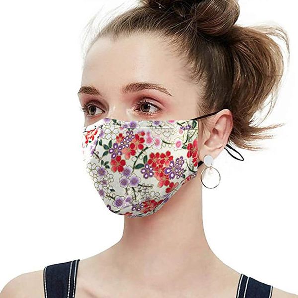floral print fasemask with 4pcs filters cotton face maskswashable and reusable 2020 maske for germ protection for adults bandana, Black
floral print fasemask with 4pcs filters cotton face maskswashable and reusable 2020 maske for germ protection for adults bandana, Black