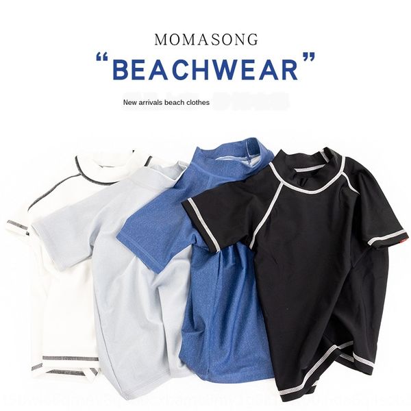 momasong summer boy's short-sleeved t-shirt children's casual beach clothes girl's baby t-shirt swimsuit swimsuit, White;black
momasong summer boy's short-sleeved t-shirt children's casual beach clothes girl's baby t-shirt swimsuit swimsuit, White;black