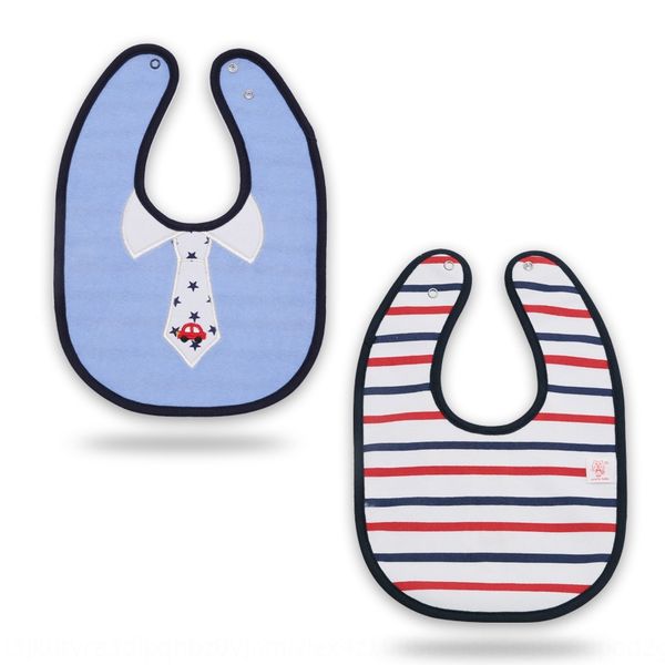 striped tie double-sided waterproof towel saliva towel pure cotton bib small gentleman style bib saliva pocket
striped tie double-sided waterproof towel saliva towel pure cotton bib small gentleman style bib saliva pocket