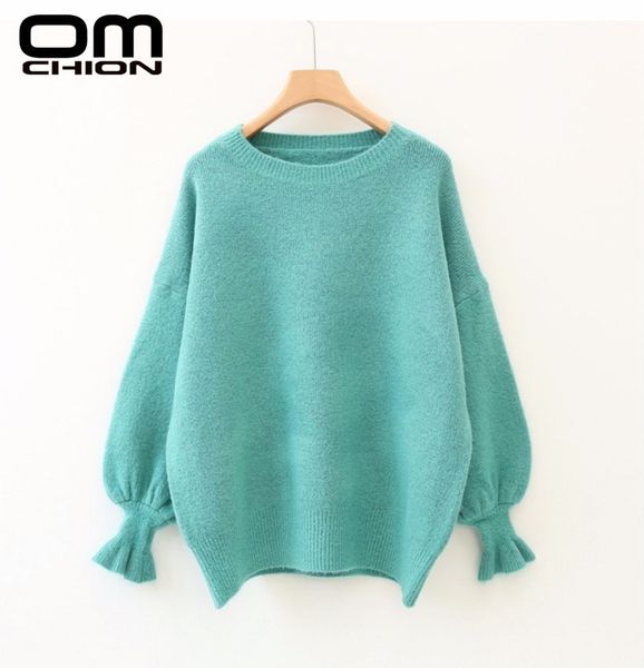 omchion invierno mujer 2019 winter clothing o neck ruffles korean sweater women casual thick pullover knitted jumper lmy179, White;black
omchion invierno mujer 2019 winter clothing o neck ruffles korean sweater women casual thick pullover knitted jumper lmy179, White;black