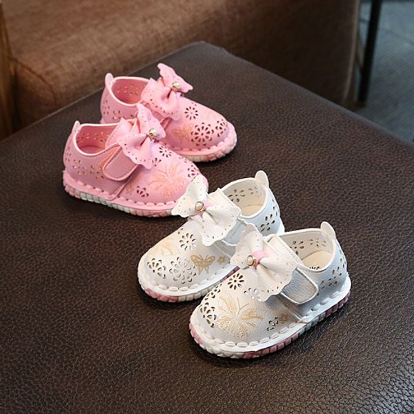 children leather shoes spring new princess baby laser flowers single baby girl birthday shoes baby hollow bow flats, Black;grey
children leather shoes spring new princess baby laser flowers single baby girl birthday shoes baby hollow bow flats, Black;grey
