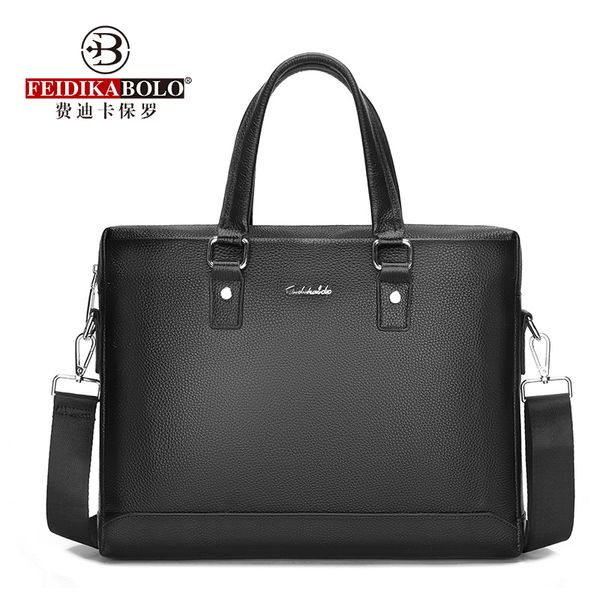 feidikabolo litchi pattern briefcase bag 14" lapbag man business shoulder bags for a4 documents genuine leather man handbags
feidikabolo litchi pattern briefcase bag 14" lapbag man business shoulder bags for a4 documents genuine leather man handbags
