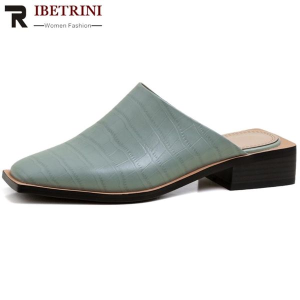 ribetrini genuine leather platform mules daily casual slip-on low heels mules women elegant square toe shoes woman, Black
ribetrini genuine leather platform mules daily casual slip-on low heels mules women elegant square toe shoes woman, Black