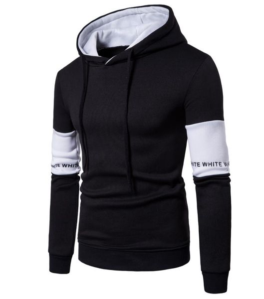 2021 ms black white hoodie print letter patchwork design matching color raglan sleeve hooded pullover men sport hoody w26
2021 ms black white hoodie print letter patchwork design matching color raglan sleeve hooded pullover men sport hoody w26