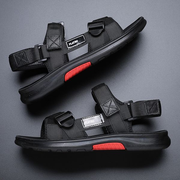 men's sandals 2020 new summer casual breathable sandals men trend fashion outdoor sports beach shoes men, Black
men's sandals 2020 new summer casual breathable sandals men trend fashion outdoor sports beach shoes men, Black