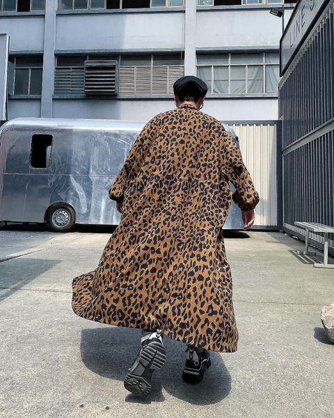 long trench jacket men print leopard fashion 2019 autumn windbreaker overcoat male casual outwear hip hop streetwear coats, Tan;black
long trench jacket men print leopard fashion 2019 autumn windbreaker overcoat male casual outwear hip hop streetwear coats, Tan;black