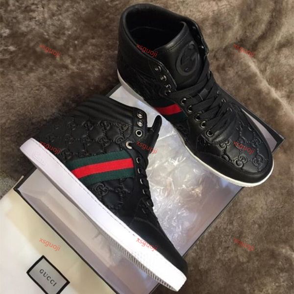 hococal new arrival ace striple signature high sneakers mens designer shoes defined print leather sneakers on firm texture with box, Black
hococal new arrival ace striple signature high sneakers mens designer shoes defined print leather sneakers on firm texture with box, Black