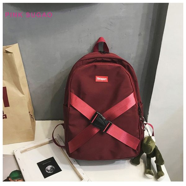 pink sugao women designer backpack fashion waterproof nylon backpacks large travel bag student school bag
pink sugao women designer backpack fashion waterproof nylon backpacks large travel bag student school bag