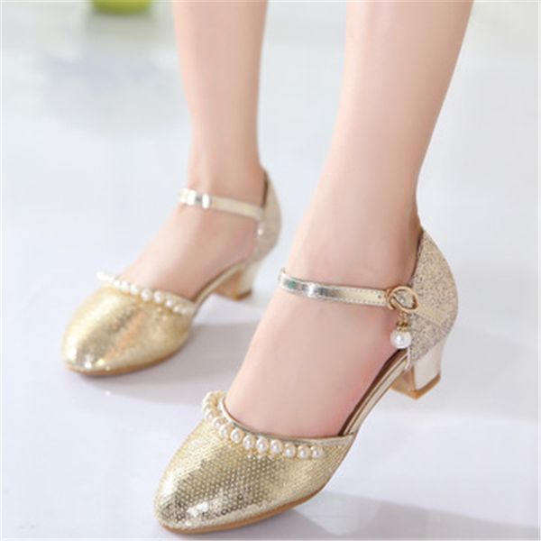 spring summer children leather shoes high heel sandals sequins beaded girls princess shoes comfortable performance 01b, Black;grey
spring summer children leather shoes high heel sandals sequins beaded girls princess shoes comfortable performance 01b, Black;grey