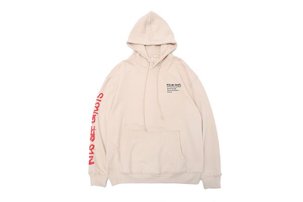 europe and the west coast high street fashion trend for men and women thin solid color sweater wild terry material kanye kids t shirt, White;black
europe and the west coast high street fashion trend for men and women thin solid color sweater wild terry material kanye kids t shirt, White;black