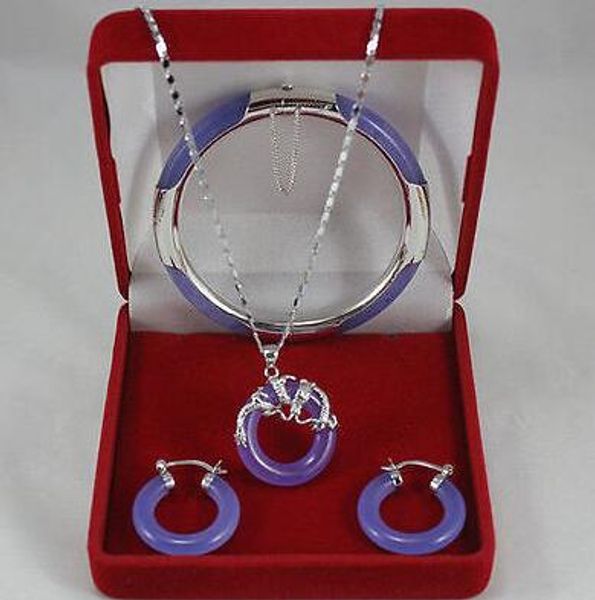 nuevo estilo caliente venta mujer s joyas moda noble púrpura colgante de jade pulsera pendientes boda joyerÃa, Black
nuevo estilo caliente venta mujer s joyas moda noble púrpura colgante de jade pulsera pendientes boda joyerÃa, Black