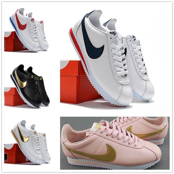 2019 fashion nikè cortez basic leather low-cost fashion men's and women's black white red gold skateboard casual shoes
2019 fashion nikè cortez basic leather low-cost fashion men's and women's black white red gold skateboard casual shoes