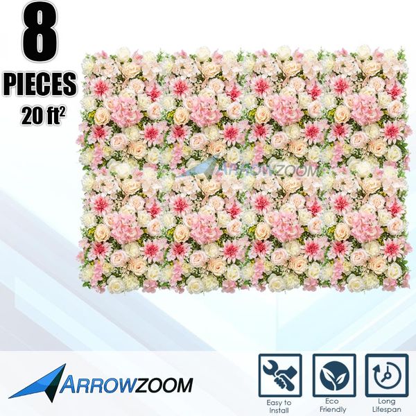 arrowzoom decorative home wall backdrop silk flower panel az1189
arrowzoom decorative home wall backdrop silk flower panel az1189