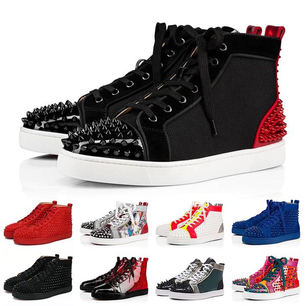 fashion 2020 red bottoms mens designer shoes spike suede leather red bottom women flat casual shoes ace party lovers platform sneakers
fashion 2020 red bottoms mens designer shoes spike suede leather red bottom women flat casual shoes ace party lovers platform sneakers