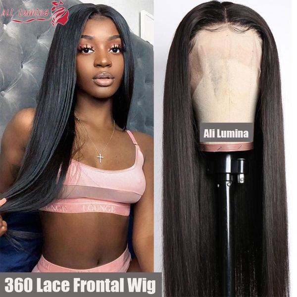 360 lace frontal wig malaysain straight lace front human hair wigs pre plucked hairline 150 180 remy natural hair wig for women, Black;brown
360 lace frontal wig malaysain straight lace front human hair wigs pre plucked hairline 150 180 remy natural hair wig for women, Black;brown