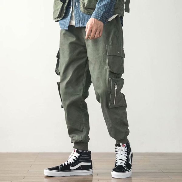 2019 spring and autumn casual trousers men korean style loose cargo pants fashion skateboard pockets zipper hip hop pants men, Black
2019 spring and autumn casual trousers men korean style loose cargo pants fashion skateboard pockets zipper hip hop pants men, Black