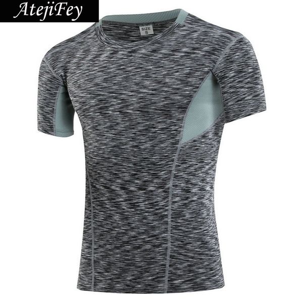 quick dry elastic tight fitness yoga t-shirt men short sleeve basketball soccer running sport jerseys compression gym sportswear, White;red
quick dry elastic tight fitness yoga t-shirt men short sleeve basketball soccer running sport jerseys compression gym sportswear, White;red