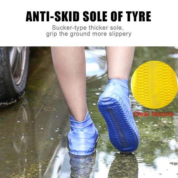 shoes covers solid color wear-resistant waterproof shoes covers outdoor cycling anti-slip wear-resistant rain overshoes, White;pink
shoes covers solid color wear-resistant waterproof shoes covers outdoor cycling anti-slip wear-resistant rain overshoes, White;pink