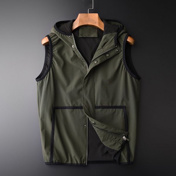 minglu spring hooded men vest luxury black and green vogue sleeveless man vest casual jacket slim fit man jacket plus size 4xl, Black;white
minglu spring hooded men vest luxury black and green vogue sleeveless man vest casual jacket slim fit man jacket plus size 4xl, Black;white