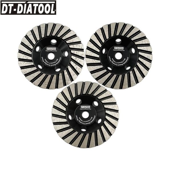 dt-diatool 2pcs aluminum based grinding cup wheel m14 or 5/8-11thread diamond grinding disc for granite lower noise 100mm/4
dt-diatool 2pcs aluminum based grinding cup wheel m14 or 5/8-11thread diamond grinding disc for granite lower noise 100mm/4