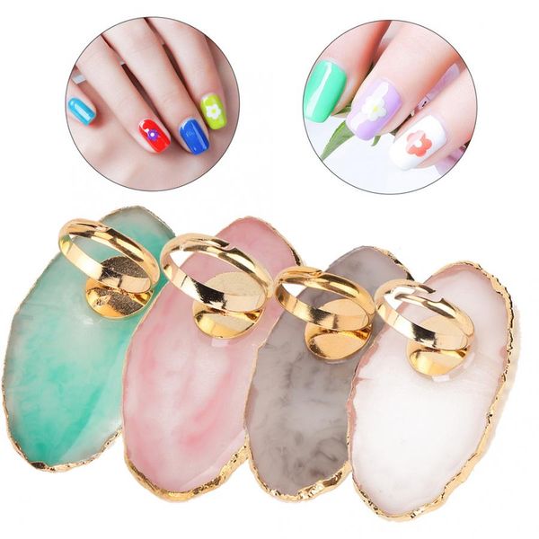 resin mini nail art gel polish color mixing plate tips display holder manicure tools
resin mini nail art gel polish color mixing plate tips display holder manicure tools