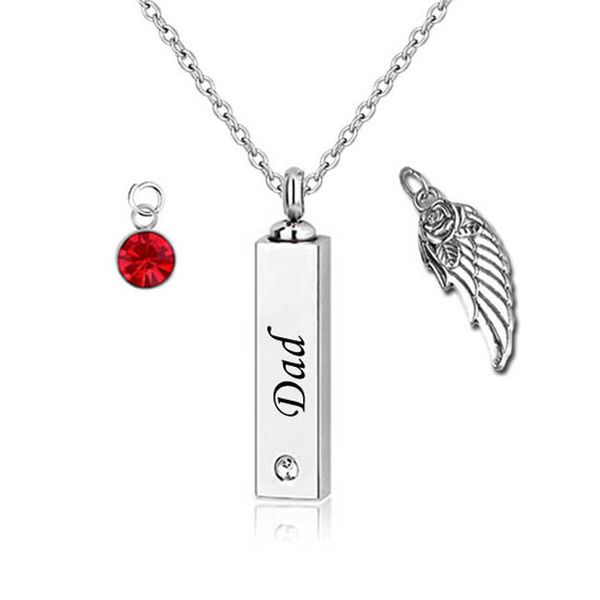 crystal memorial jewelry cube keepsake urn necklace for women men, silver birthstone series
crystal memorial jewelry cube keepsake urn necklace for women men, silver birthstone series