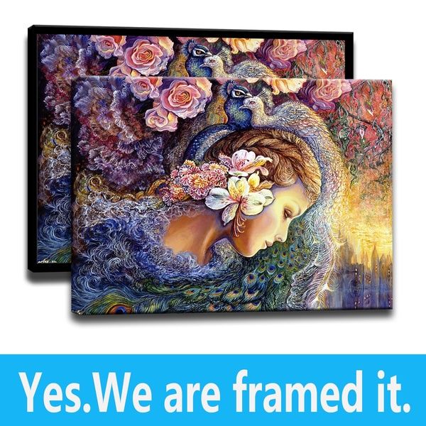 peacock daze modern hd print on canvas home wall decor oil painting - ready to hang - frame
peacock daze modern hd print on canvas home wall decor oil painting - ready to hang - frame