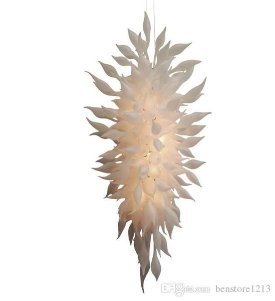 custom white blown glass chandelier lighting l wedding decorative pendant lights modern restaurant led light crystal chandelier
custom white blown glass chandelier lighting l wedding decorative pendant lights modern restaurant led light crystal chandelier