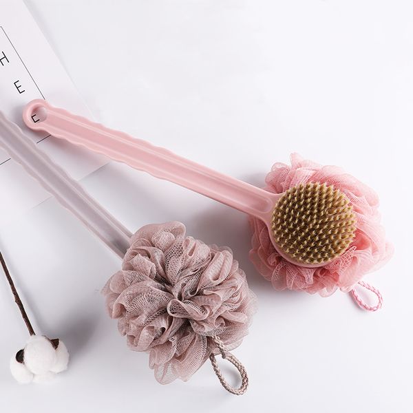 long handle double-side bath brushes towel scrub bath ball dual shower brushes scrubbers
long handle double-side bath brushes towel scrub bath ball dual shower brushes scrubbers