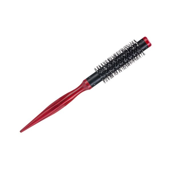 quick drying modeling mini round hair brush, heat resistant nylon bristle brush, anti-static aluminum tube wood handle, Silver
quick drying modeling mini round hair brush, heat resistant nylon bristle brush, anti-static aluminum tube wood handle, Silver